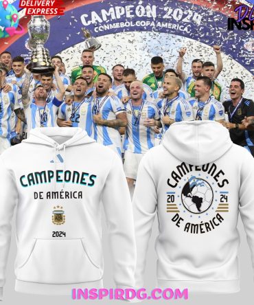 Argentina Campeones De América 2024 Hoodie