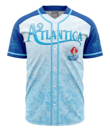 Ariel The Little Mermaid V1 Baseball Jersey