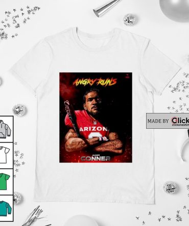 Arizona Cardinals James Conner Angry Runs Photo Shirt