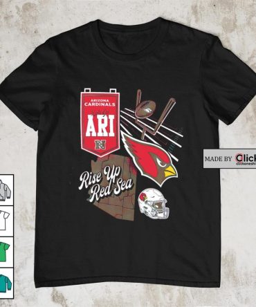 Arizona Cardinals Rise Up The Red Sea Shirt