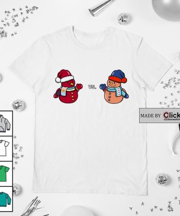 Arizona Cardinals Vs Chicago Bears Snowman Doodle Art Shirt