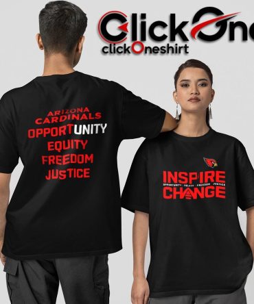 Arizona Cardinals X Inspire Change 2025 Two-Sided T-Shirt