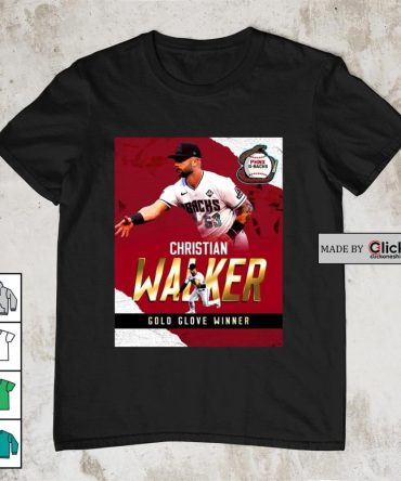 Arizona Diamondbacks Christian Walker Gold Glove Winner Poster Shirt
