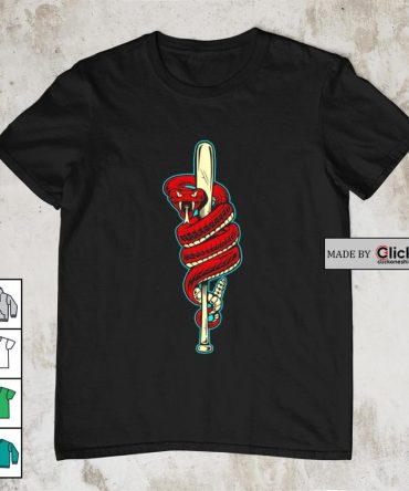 Arizona Diamondbacks Diamond Snake Around Bat Shirt