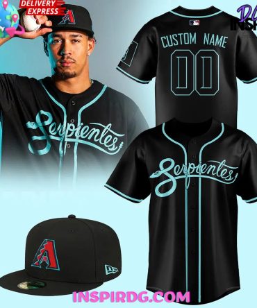 Arizona Diamondbacks Serpientes City Connect Baseball Jersey