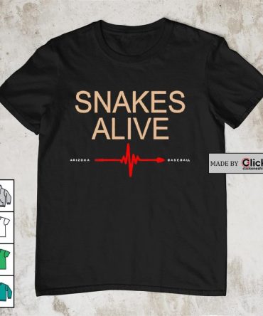 Arizona Diamondbacks Snakes Alive Heart Beat Shirt