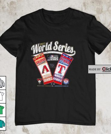 Arizona Diamondbacks Vs Texas Rangers 2023 World Series Matchup Vintage Shirt