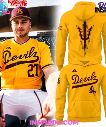 Arizona State Sun Devils Good As Gold 2025 All Over Print Hoodie, 3D Hoodie