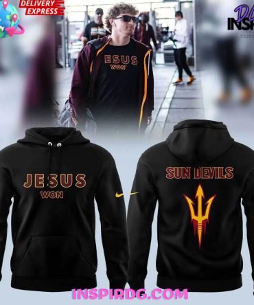 Arizona State Sun Devils Jesus Won Performance Hoodie
