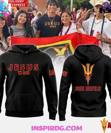 Arizona State Sun Devils Jesus Won Special Hoodie