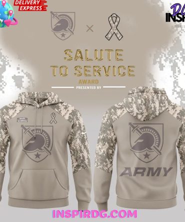 Army Black Knights Salute To Service Award Special Hoodie