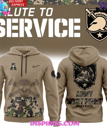 Army Black Knights West Point Salute To Service Hoodie