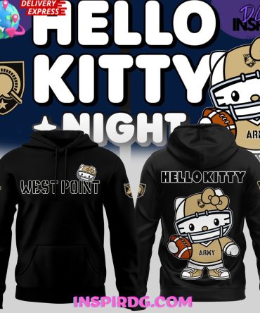 Army Black Knights X Hello Kitty Night Special Edition Hoodie