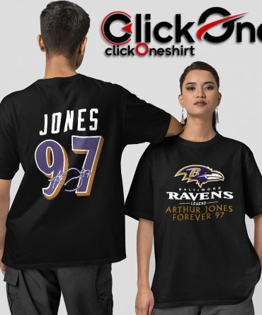 Arthur Jones Rest In Peace Forever 97 Two-Sided T-Shirt