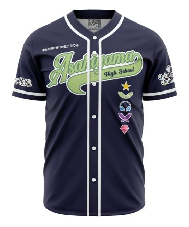Asahiyama High School The Quintessential Quintuplets Baseball Jersey
