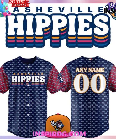 Asheville Tourists “Hippies” 2025 Jersey