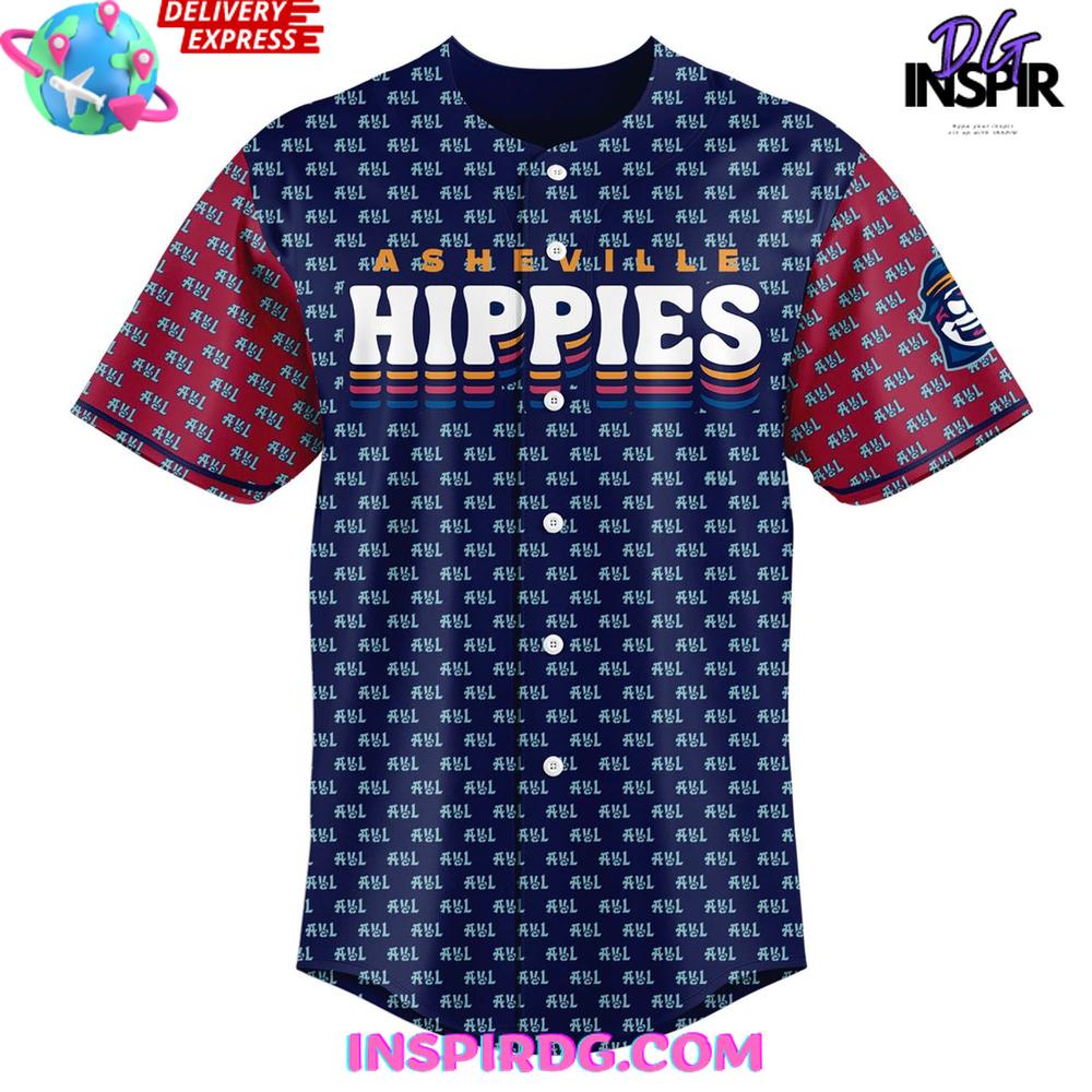 Asheville Tourists “Hippies” 2025 Jersey - Image 2