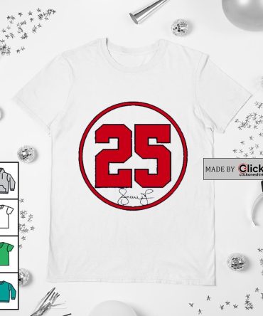 Atlanta Braves Andruw Jones 25 Number Circle Signature Shirt