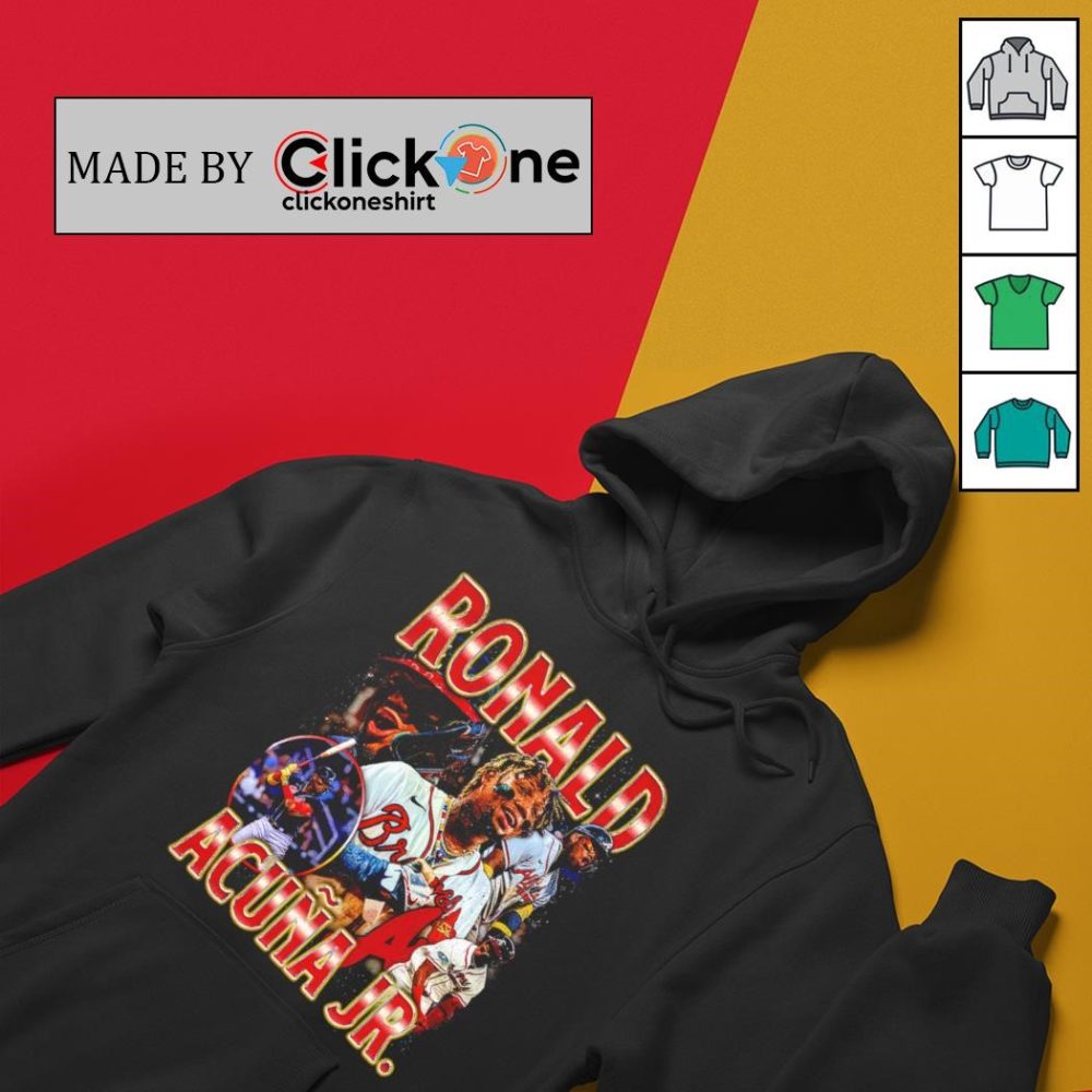 Atlanta Braves Ronald Acuna Jr Graphic Shirt - Image 2