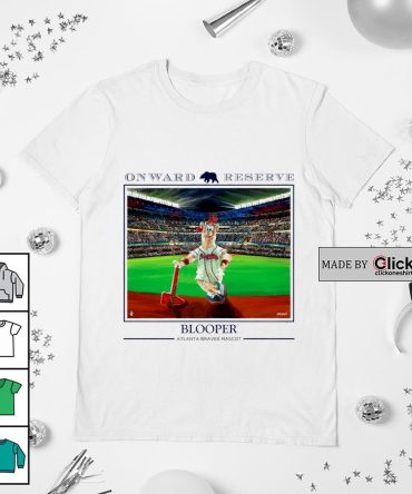 Atlanta Braves Mascot Blooper Sketch Shirt