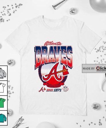 Atlanta Braves National League Since 1871 Logo Shirt
