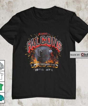 Atlanta Falcons 1998 Nfc Champions Helmet Vintage Shirt