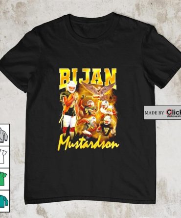 Atlanta Falcons Bijan Robinson Bijan Mustard Tour Shirt