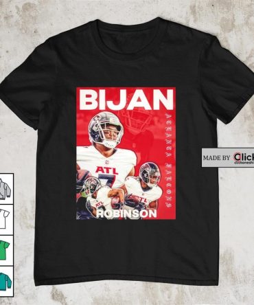 Atlanta Falcons Bijan Robinson Poster Shirt