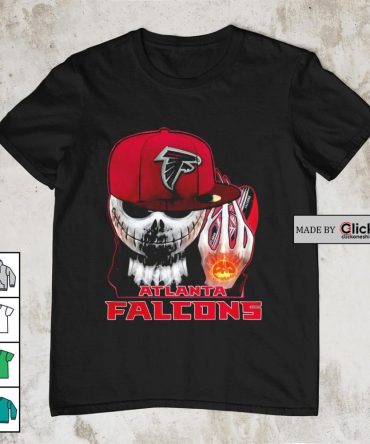 Atlanta Falcons Jack Skellington Jackskull Hat Shirt