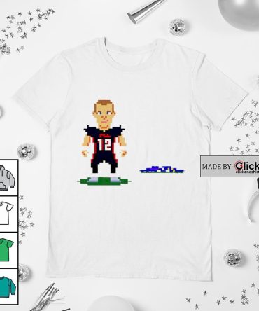Atlanta Falcons Kirk Cousins 12 Pixel Shirt
