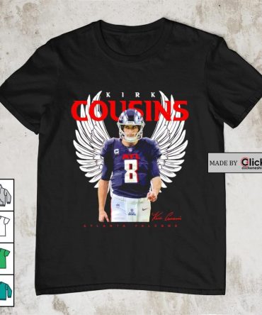 Atlanta Falcons Kirk Cousins With Wings Signature Shirt