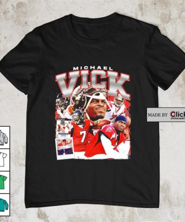 Atlanta Falcons Michael Vick Vintage Graphic Shirt