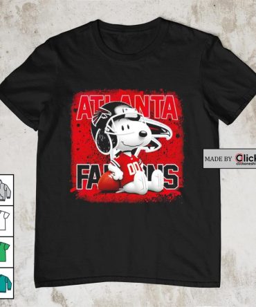 Atlanta Falcons And Snoopy Mashup Shirt