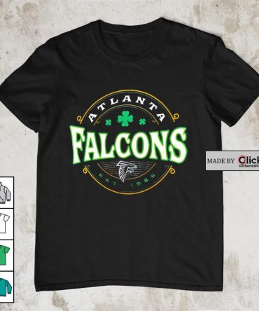 Atlanta Falcons Est 1966 St. Patrick'S Day Lucky Shirt