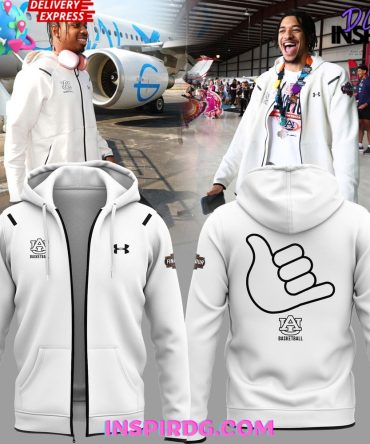 Auburn Tigers Call God 2025 Zip All Over Print Hoodie