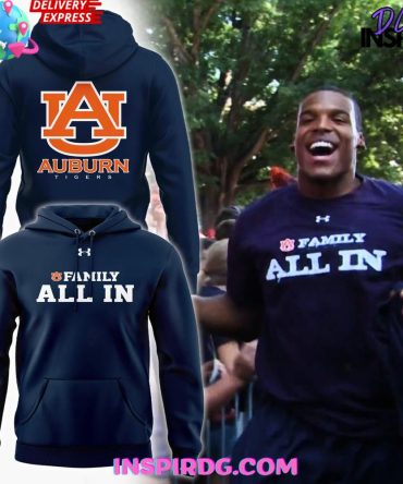 Auburn Tigers Hoodie - Family All In Design , Cozy, Stylish Fan Gear