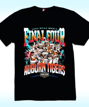Auburn Tigers Final Four 2025 Men’S Basketball Nil Shirt