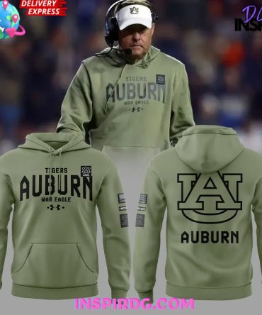 Auburn Tigers War Eagle Hugh Freeze Special Hoodie