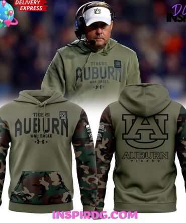 Auburn Tigers War Eagle Special Camo Hoodie