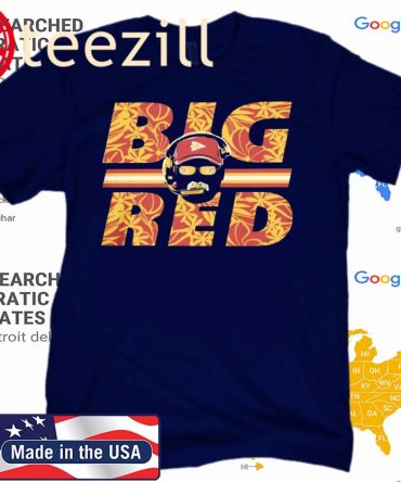 Big Red - Andy Reid - Kansas City Chiefs Afc Champions Tee Shirt