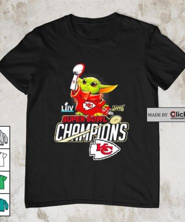 Baby Yoda Kansas City Chiefs Super Bowl Champions Shirt