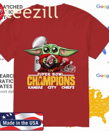 Baby Yoda Hug Liv Super Bowl Champions Kansas City Chiefs Shirt