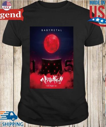 Babymetal Headbanger 15Th Night Ver Cd Cover T-Shirt