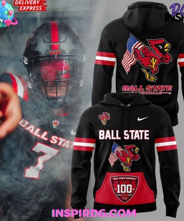 Ball State Cardinals 100Th Anniversary Special Hoodie