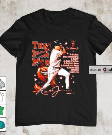 Baltimore Orioles Cal Ripken Jr The Iron Man Signature Shirt