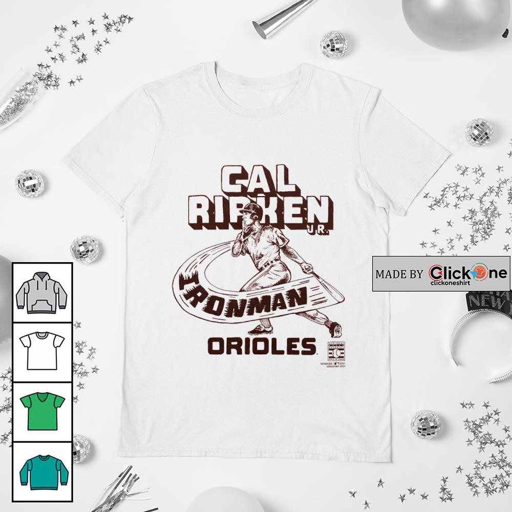 Baltimore Orioles Cal Ripken Jr. Iron Man Shirt