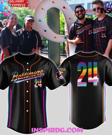 Baltimore Orioles Celebrating Pride At The Yard Jersey