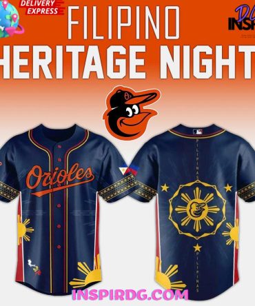 Baltimore Orioles Filipino Heritage Night 2025 Baseball Jersey