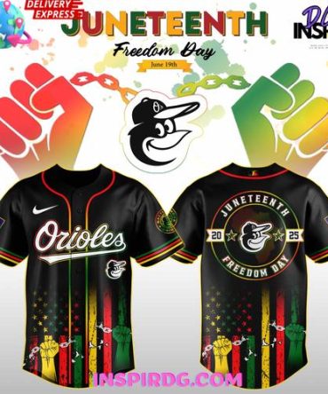 Baltimore Orioles Juneteenth Day 2025 Special Jersey