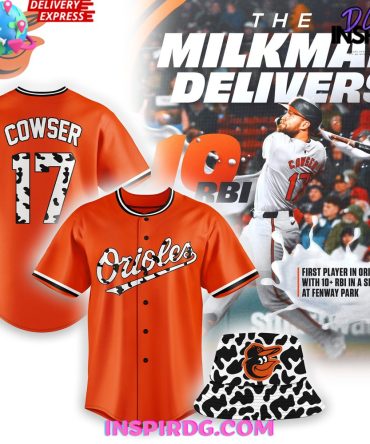 Baltimore Orioles Milkman Delivers Baseball Jersey